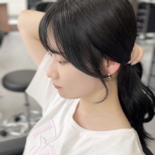 小顔になる顔周りのカットで人生変えます！