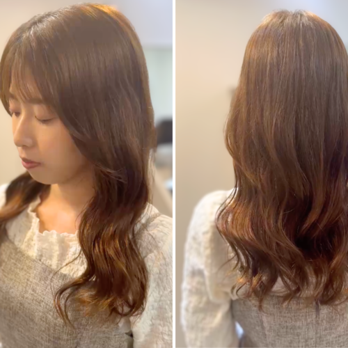 無重力デジタルパーマなら朝5分でスタイリング完了【大阪心斎橋】