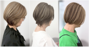 ジエクトアイロ(The Ect ilo)の増淵太一による白髪ぼかし画像３種